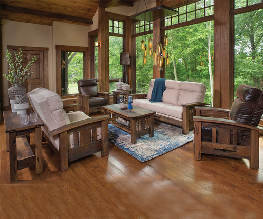 Amish Tiverton Reclaimed Barnwood Group Photo - Genuine Reclaimed Barnwood - Quality Fabrications - Commercial Photo