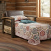 Amish Tiverton Reclaimed Barnwood Sleeper Chair - Genuine Reclaimed Barnwood - Quality Fabrications - Commercial Photo - Open 