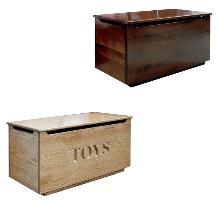 Amish Kid's Toy Box With Optional Name Engraving Toy Boxes Name Engraved Name Engraving Shaker