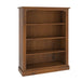 Amish Traditional Bookcase 36" Width x 48" Height Solid Wood Adjustable Shelves Front Facing
