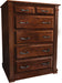 Amish Traditional Chest of Drawers - Solid Cherry Wood