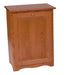 Amish Traditional Flat Top Trash Bin Trash Bins Traditional