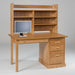 Traditional Single Pedestal Desk and Hutch Single Pedestal Desks Contemporary