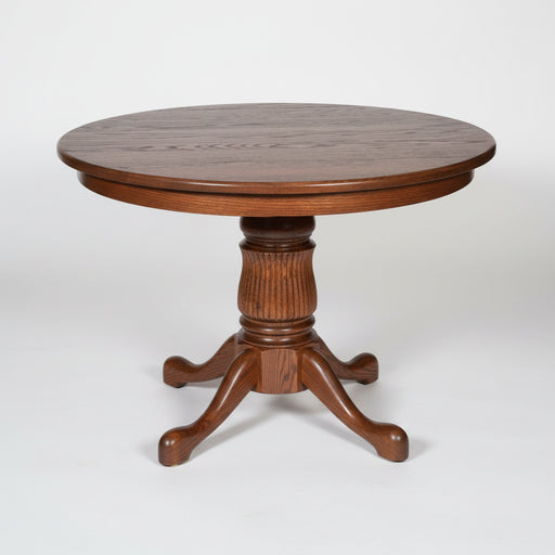 Amish Tulip Single Pedestal Table Single Pedestal Tables Traditional