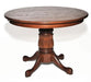 Amish Tulip Single Pedestal Table Single Pedestal Tables Traditional