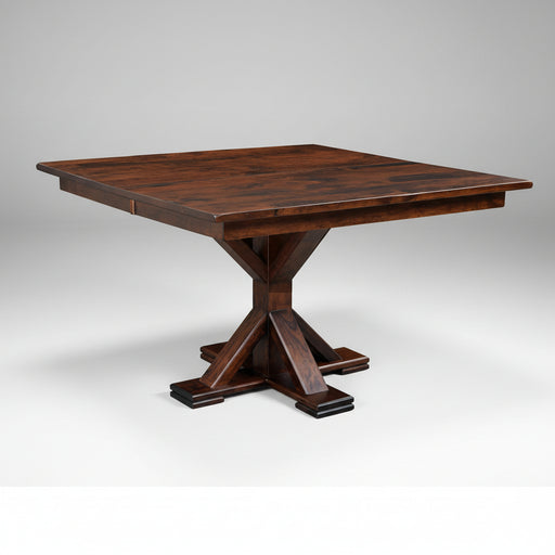 Amish Urbana Single Pedestal Table Single Pedestal Tables Farmhouse Modern