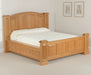 Amish Viceroy bed On Oak with MX Stain Traditional Style