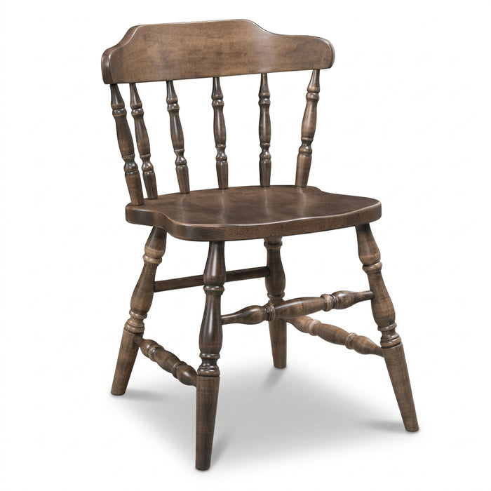 Victoria Chair Victorian Style Dining Chair Amish Made Front Facing