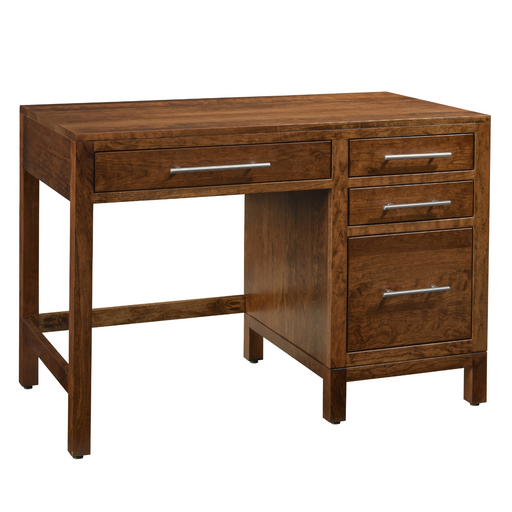 Vienna Single Pedestal Desk No Single Pedestal Desks Modern
Full Extension Soft Close Slides
Dovetailed Drawers
Soft Close Hinges
Lighted Top w/ Adjustable Shelves