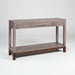Amish Vienna Sofa Table Modern Contemporary 2-Toned Maple