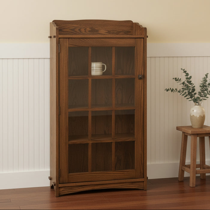 Amish Village Mission Display Cabinet/Curio 24" Wide Curios Mission