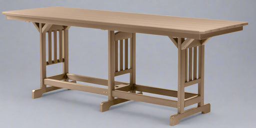 Levi Leisure 33" x 96" Counter Table Amish Poly 33" x 96" Counter Table Front Facing