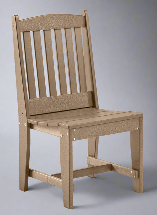 Levi Leisure Mission Chair Amish Poly Mission Dining Chair Front Facing