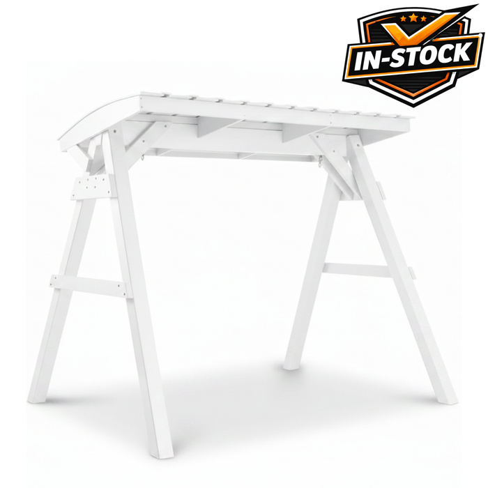 Amish Vineyard Swing A-Frame With Roof - In-Stock - Multiple Colors