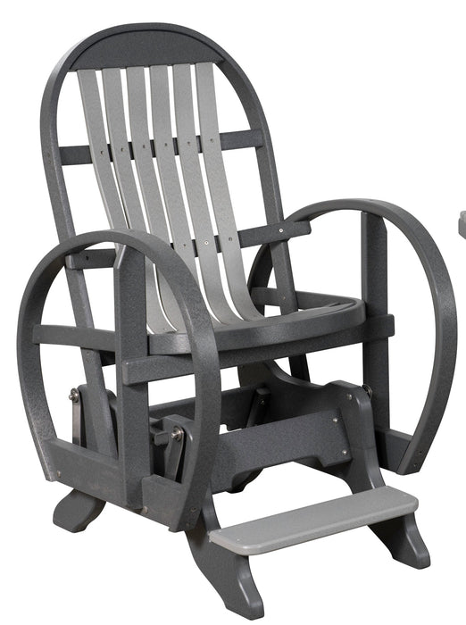 Amish Wagon Wheel Polybent Balcony Glider
