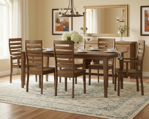 Amish Wakefield Dining Set - Wakefield Dining Chair - Shaker Dining Table - Contemporary Amish Dining Set