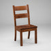 Amish Western Dining Chair - Rough Sawn - Side Chair