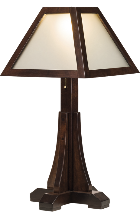 Westminster Table Lamp Desk Lamp Amish Made Front Facing