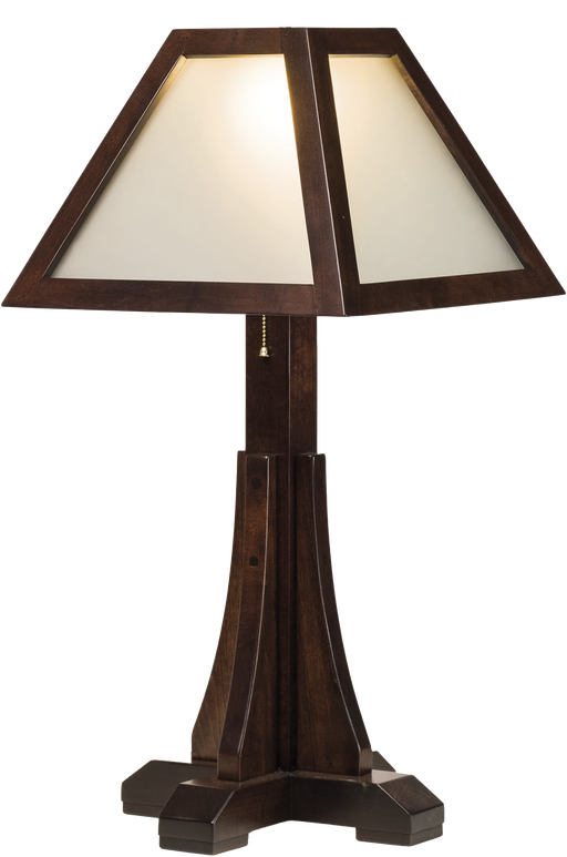 Westminster Table Lamp Desk Lamp Amish Made Front Facing