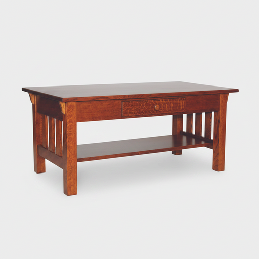 Wide Slat Mission Coffee Table Coffee Tables Mission