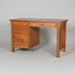 Wide Slat Mission Single Pedestal Desk Single Pedestal Desks Mission