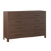 Amish Williamsburg 8-Drawer Dresser - Solid Cherry OCS-122 Cocoa - J&M Woodworking - Amish Made Modern Bedroom Set