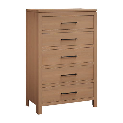 Amish Williamsburg Chest of Drawers - Solid Cherry AMS-45055 HFG White - J&M Woodworking - Amish Made Modern Bedroom Set