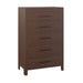 Amish Williamsburg Chest of Drawers - Solid Cherry OCS-122 Cocoa - J&M Woodworking - Amish Made Modern Bedroom Set