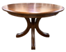 Amish Williamson Single Pedestal Table Single Pedestal Tables Formal Traditional