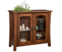 Amish Woodbury 2-Door Buffet
Hardware: K519-96 DBAC Pulls
1 Adjustable Glass Shelf w/ LED Touch Lights