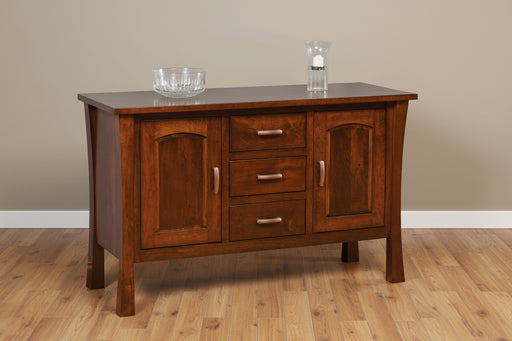 Amish Woodbury Buffet
-Hardware: K519-96 DBAC Pulls
-2 Adjustable Wood Shelf