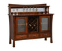 Amish Woodbury Buffet w/ Wine Rack
Hardware: K519-96 DBAC Pulls
2 Adjustable Wood Shelf
Holds 17 Wine Bottles