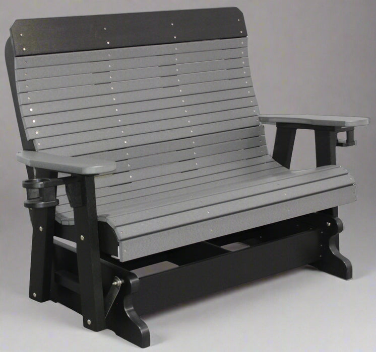 Amish Yukon Contour Back 4' Glider