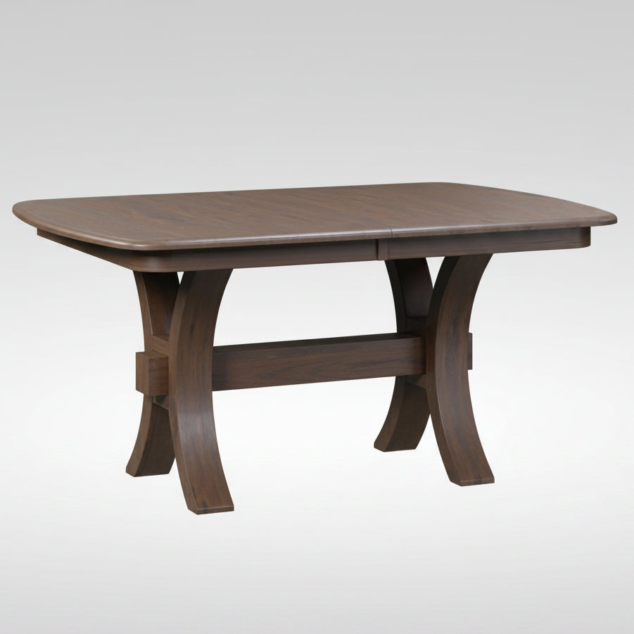 Amish Zehr Trestle Table Trestle Dining Tables Farmhouse