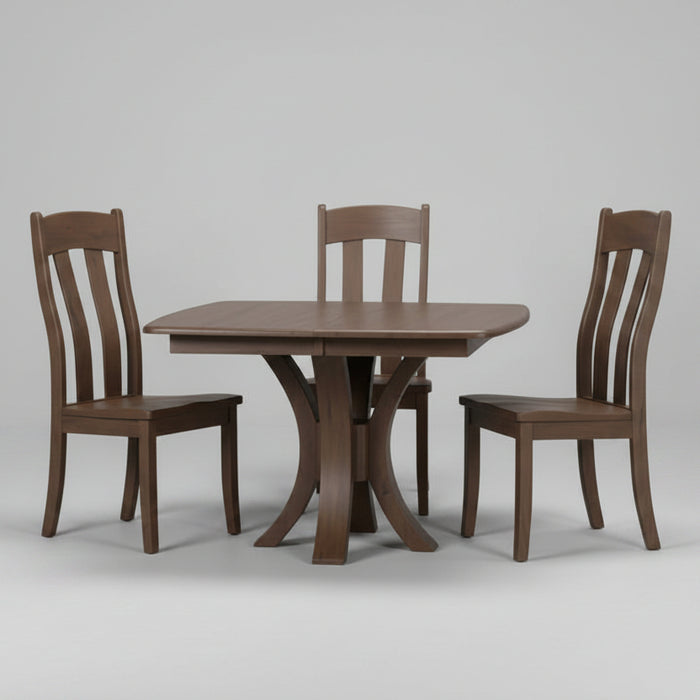Amish Zehr Single Pedestal Table Single Pedestal Tables Contemporary Farmhouse