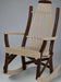 amish bentwood rocker weatherwood on brown  poly outdoor furntirue