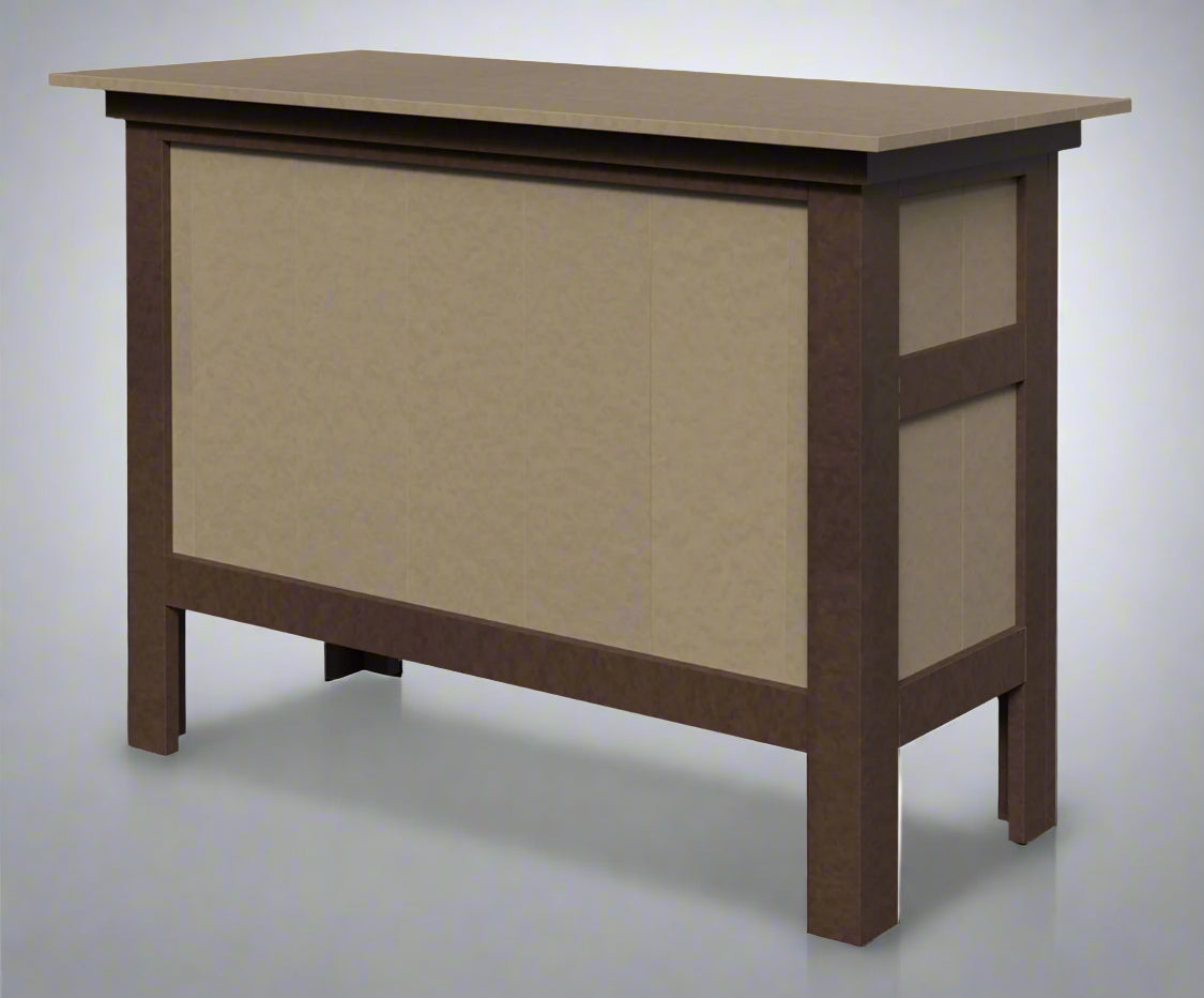 Amish gateway Serving Bar Front View Amish Pol Outdoor Furniture