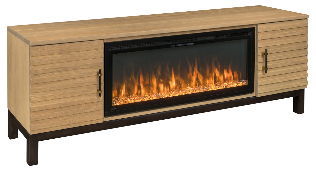 Amish Anderson Fireplace TV Stand