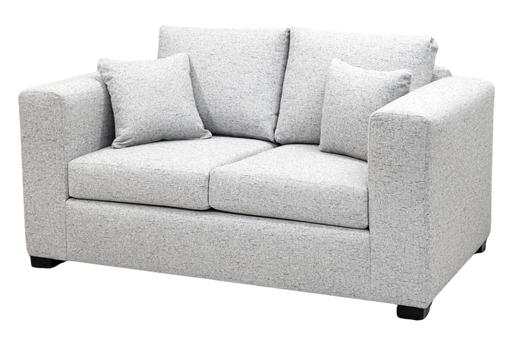 Amish Ashton Loveseat Stationary Love Seats Contemporary Indoor Fabric Modern Weaver's Fabrics