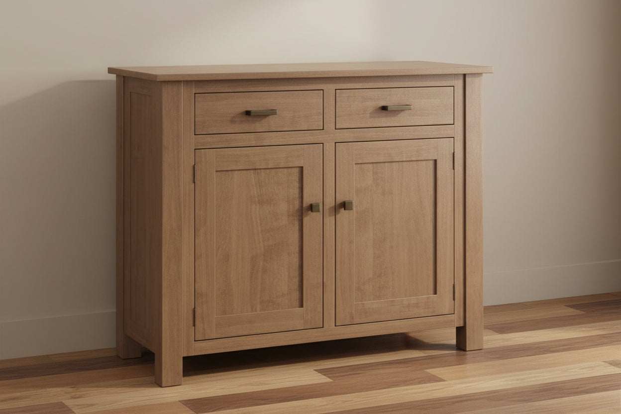 - Standard Hardware: 55271-ORB, 55275-ORB
- Flush Drawers & Doors
- Adjustable Wood Shelves
- Full Extension Drawer Slides
- Dovetailed Drawers