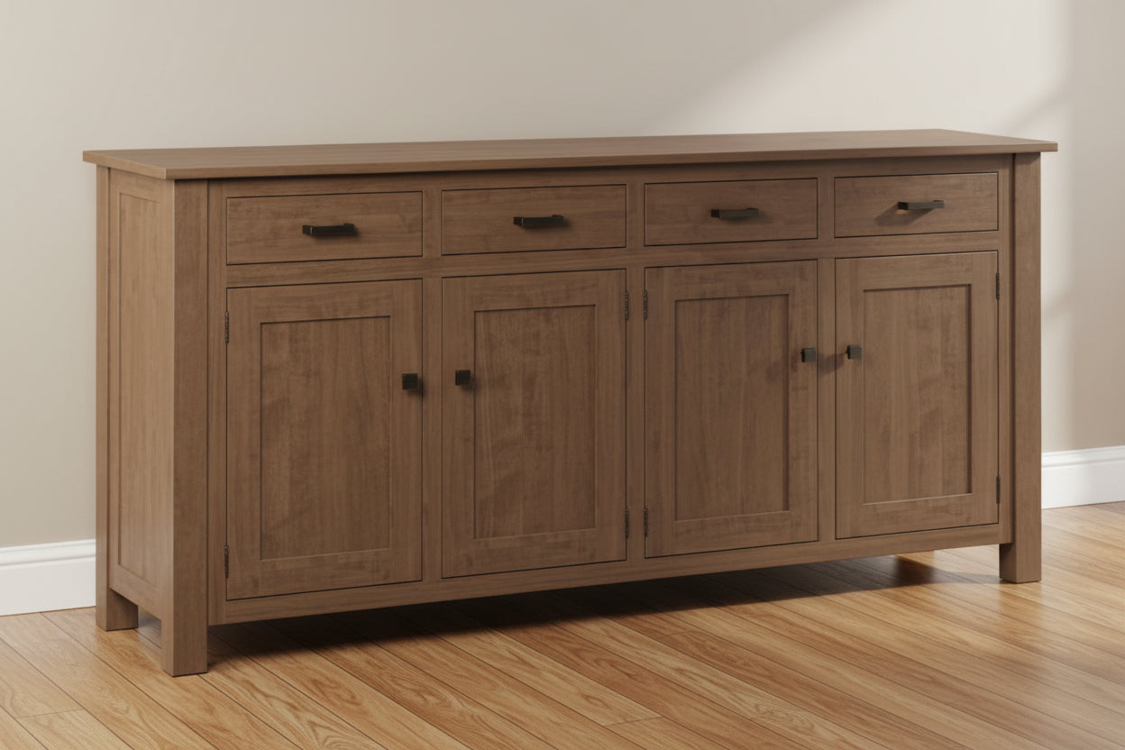 - Standard Hardware: 55271-ORB, 55275-ORB
- Flush Drawers &amp; Doors
- Adjustable Wood Shelves
- Full Extension Drawer Slides
- Dovetailed Drawers