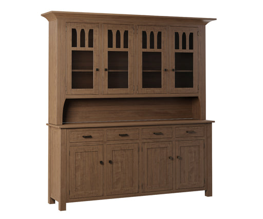 Aspen 4-Door Hutch 4-Door Hutches Contemporary Mission