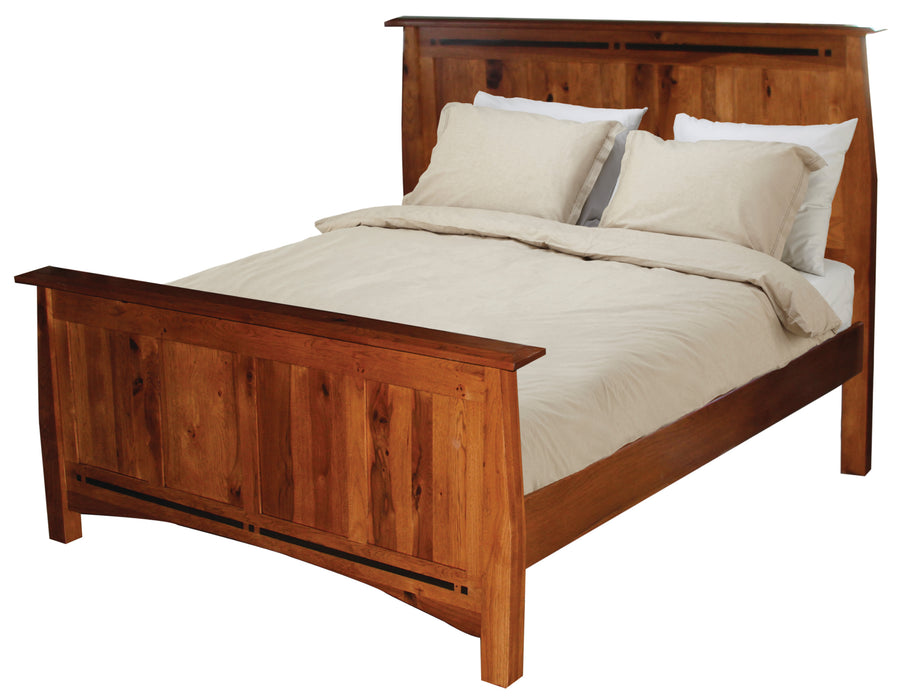 Amish Aspen Collection Panel Beds Farmhouse