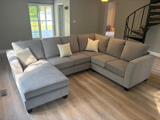 Amish Custom Auburn Sectional 2x3 With Chaise Custom Furniture Contemporary No Price