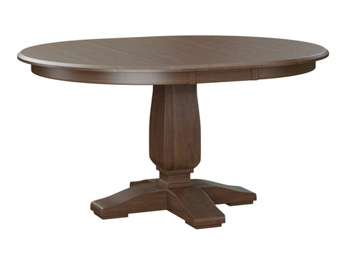 Amish Basset Single Pedestal Table Single Pedestal Tables Traditional