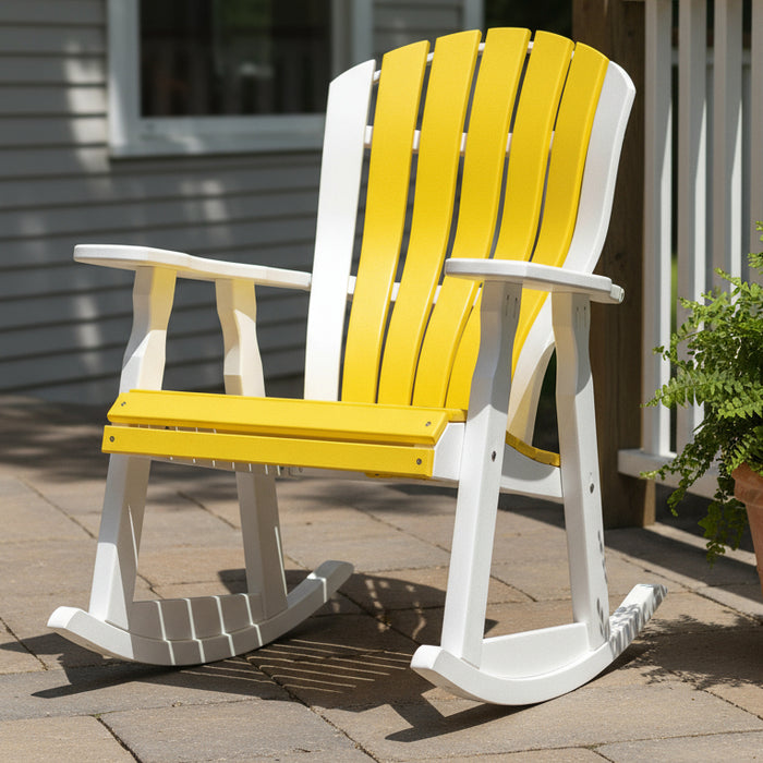 Amish Bentback Adirondack Rocker