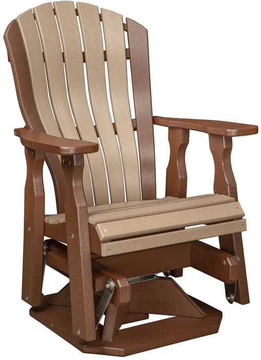 Bentback Swivel Adirondack Glider Gliders - Single Bentback