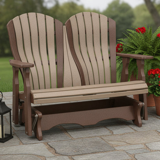 Bentback Adirondack 4' Glider Gliders - 4 Foot Bentback