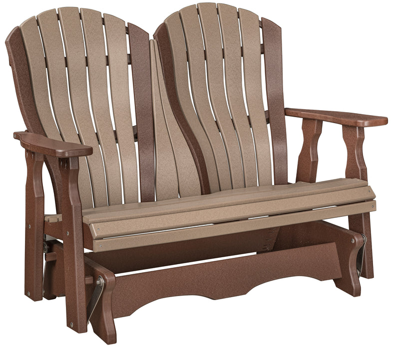 Amish Bentback Adirondack 4' Glider