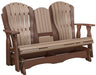 Bentback Adirondack 5' Settee Glider Gliders - 5 Foot Bentback